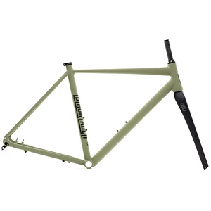 Frameset: marco y horquilla bicicleta gravel 6061 All Road - Matte Olive