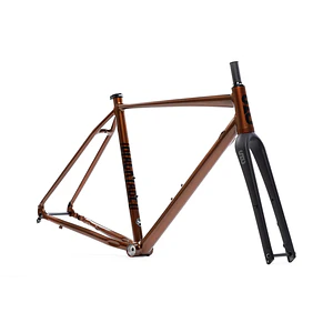Frameset: marco y horquilla bicicleta gravel 6061 All Road - Copper