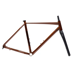 Frameset: marco y horquilla bicicleta gravel 6061 All Road - Copper