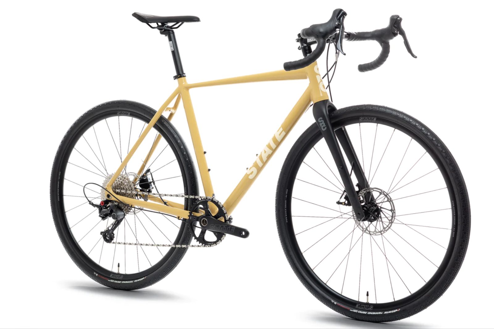 Bicicleta gravel 6061 All Road Dune Tan - 11 velocidades 2