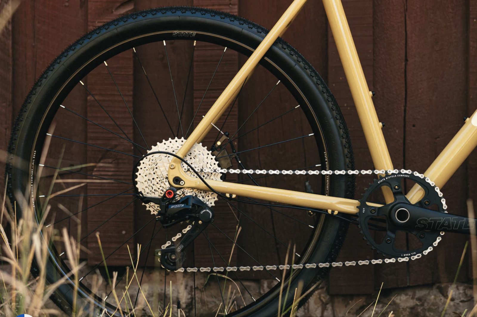 Bicicleta gravel 6061 All Road Dune Tan - 11 velocidades 8