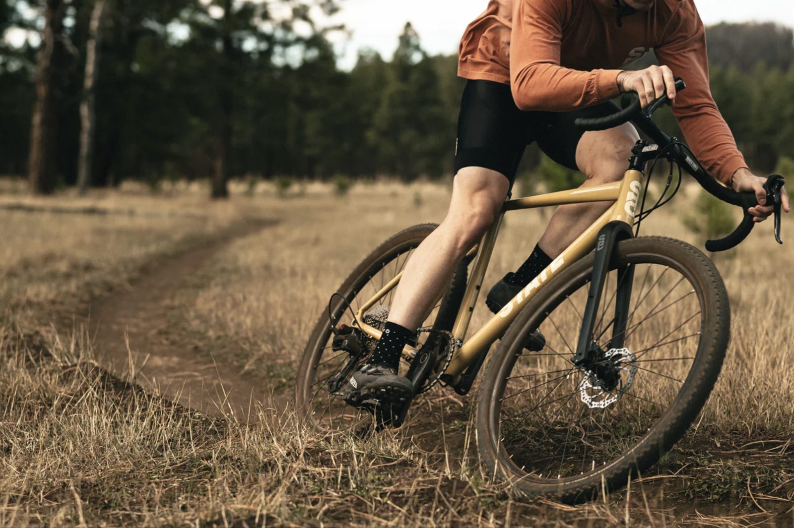 Bicicleta gravel 6061 All Road Dune Tan - 11 velocidades 17