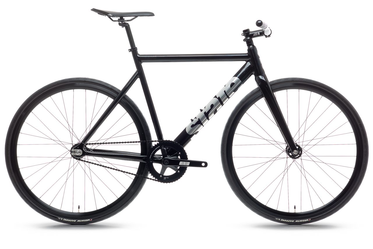 Bicicleta fixie 6061 Black Label Black Mirror - 1 velocidad 1