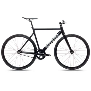 Bicicleta fixie 6061 Black Label Black Mirror - 1 velocidad