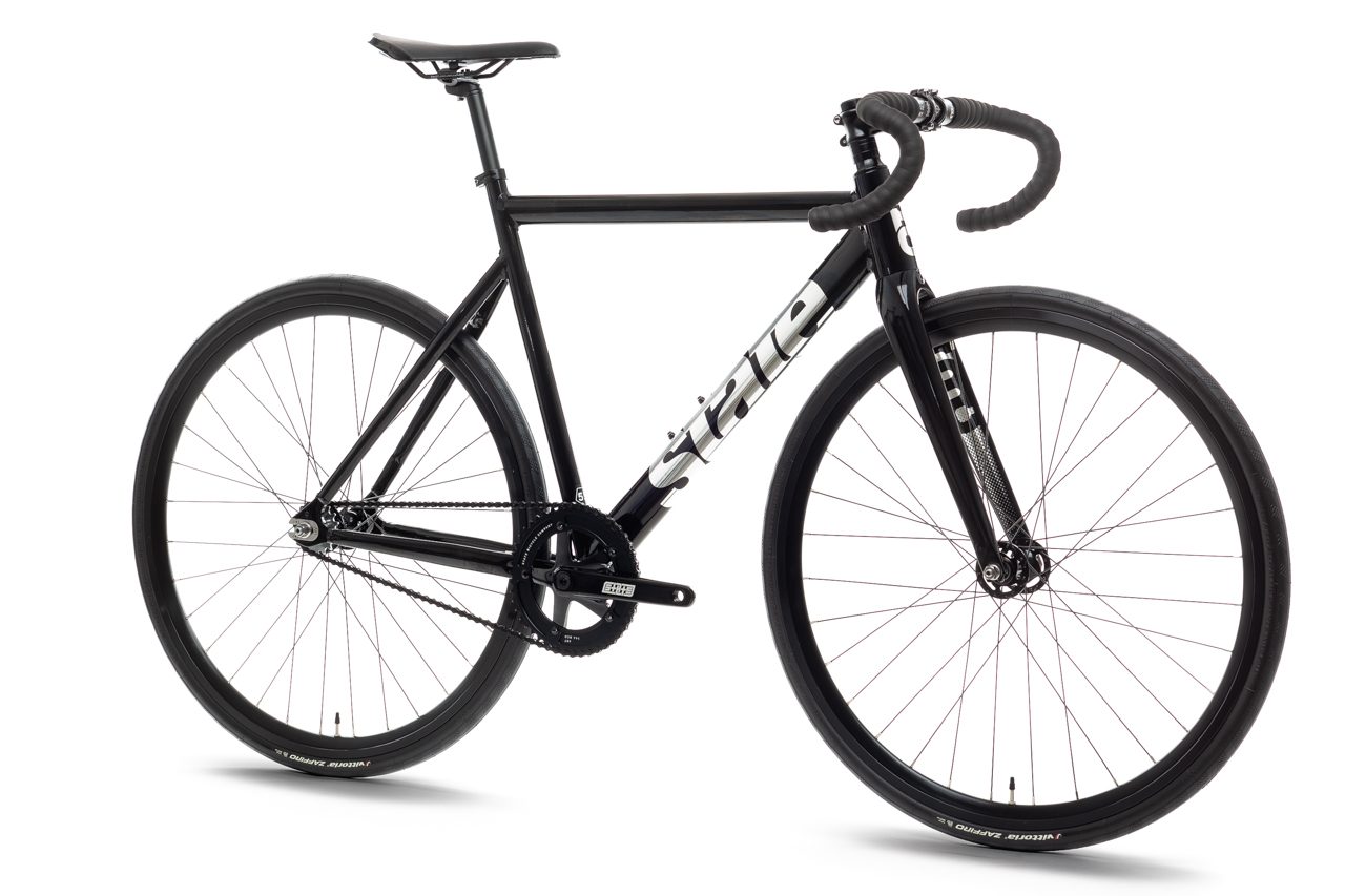 Bicicleta fixie 6061 Black Label Black Mirror - 1 velocidad 4
