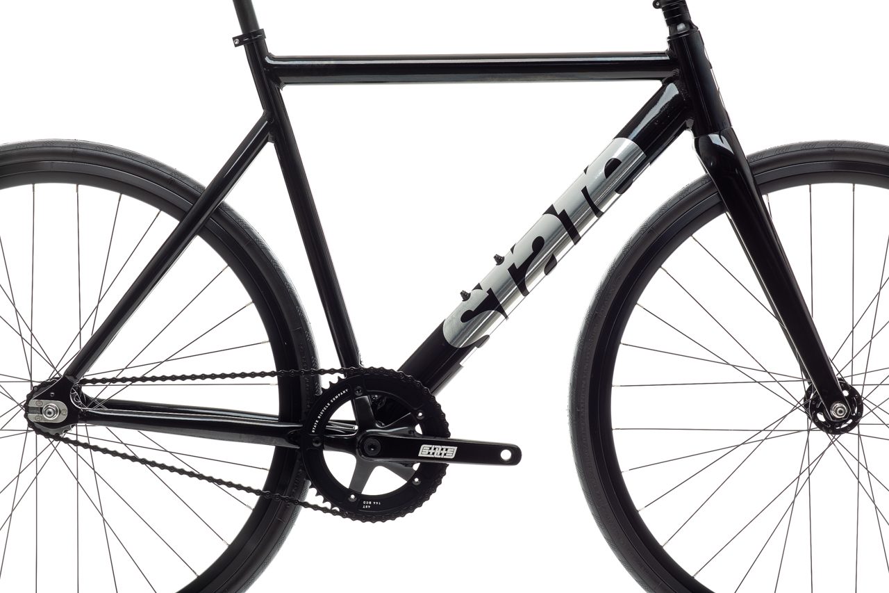 Bicicleta fixie 6061 Black Label Black Mirror - 1 velocidad 5