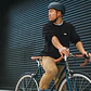 Bicicleta tracklocross 4130 Chromoly Navy Gold - Fijo y libre- Drop Bar - Miniatura 5