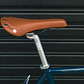 Bicicleta tracklocross 4130 Chromoly Navy Gold - Fijo y libre- Drop Bar - Miniatura 8