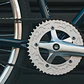 Bicicleta tracklocross 4130 Chromoly Navy Gold - Fijo y libre- Drop Bar - Miniatura 12
