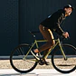 Bicicleta tracklocross 4130 Chromoly Matte Olive - Fijo y libre- Drop Bar - Miniatura 9