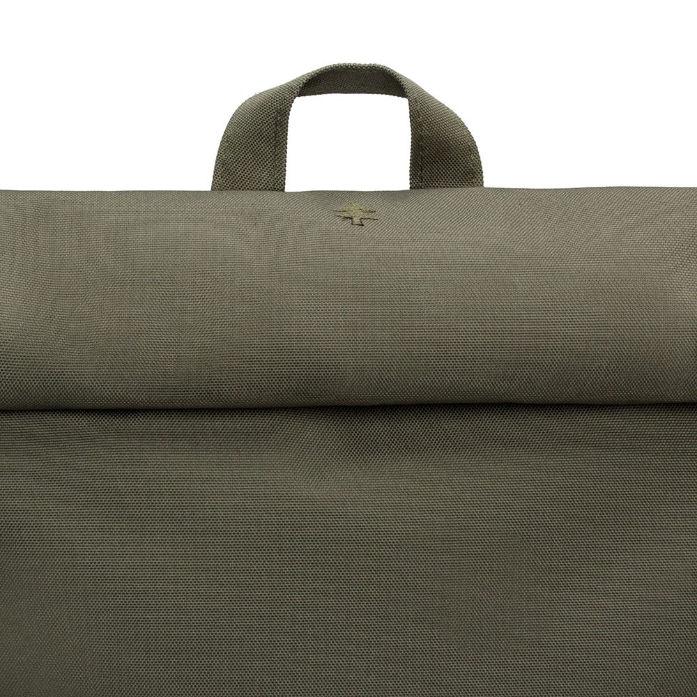 Mochila Rolltop Lefrik 15L - Verde oliva 10