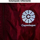 Cortaviento mujer Copenhague - Rojo - Miniatura 6