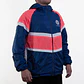 Cortaviento unisex Copenhague - Azul, fucsia - Miniatura 2