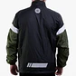 Cortaviento unisex Copenhague - Verde, negro - Miniatura 3
