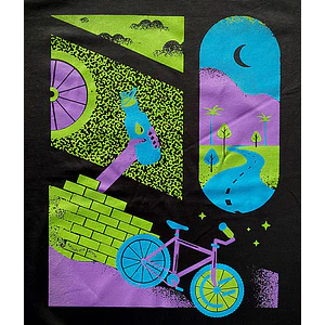 Polera urbana Soul por Sandrine Anne - Negra