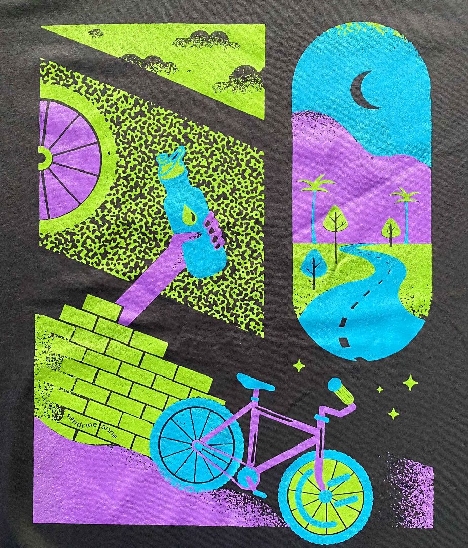 Polera urbana Soul por Sandrine Anne - Gris 1
