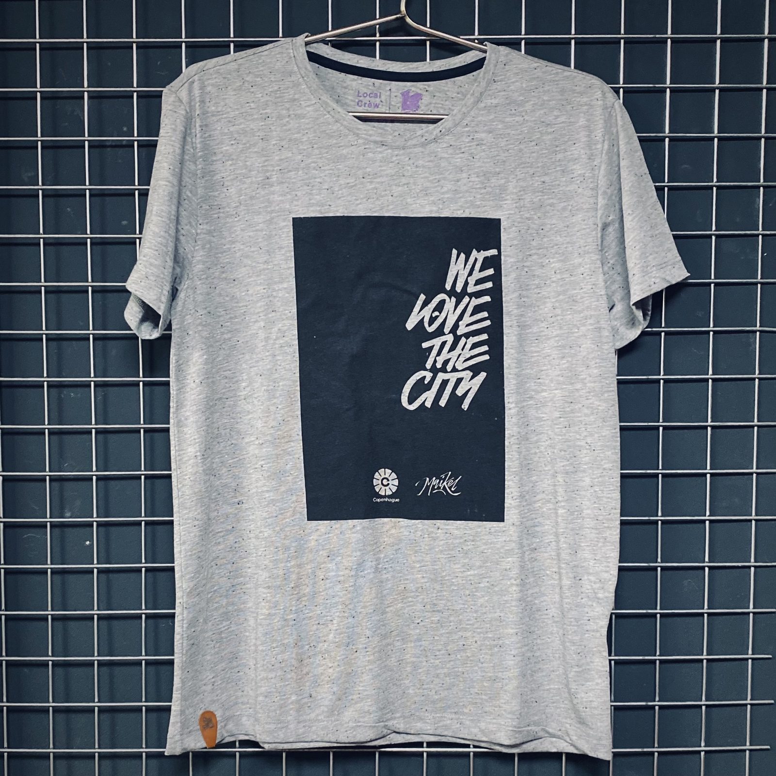 Polera urbana We love the city por KidMaikel - Gris, negro 1