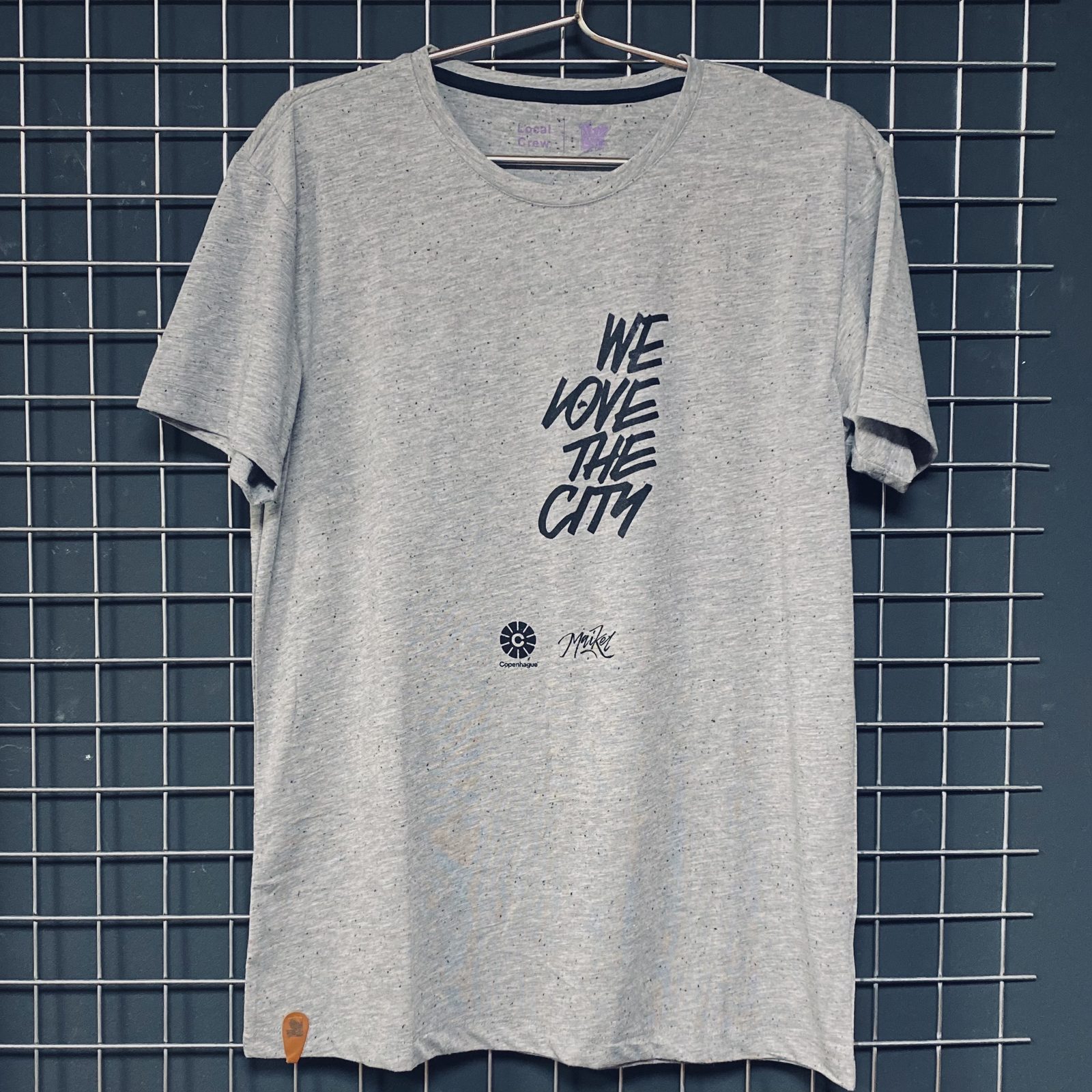 Polera urbana We love the city por KidMaikel - Gris 1