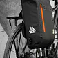 Mochila y Alforja impermeable Woden - Negra - 13L - Miniatura 2
