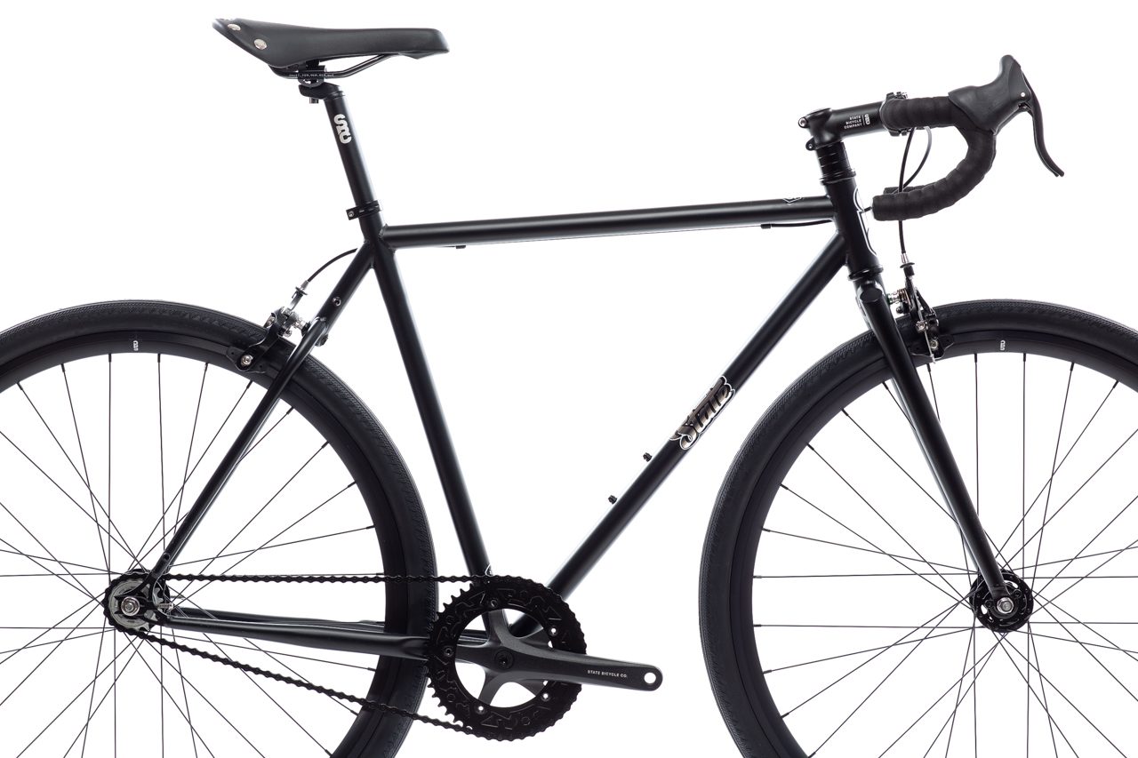 Bicicleta urbana State 4130 Chromoly V3, Black Mirror - 1 velocidad 4