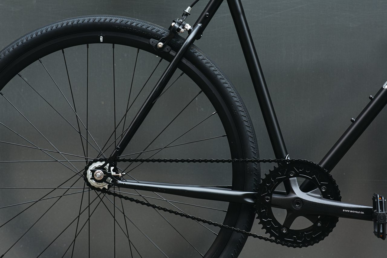 Bicicleta urbana State 4130 Chromoly V3, Black Mirror - 1 velocidad 13