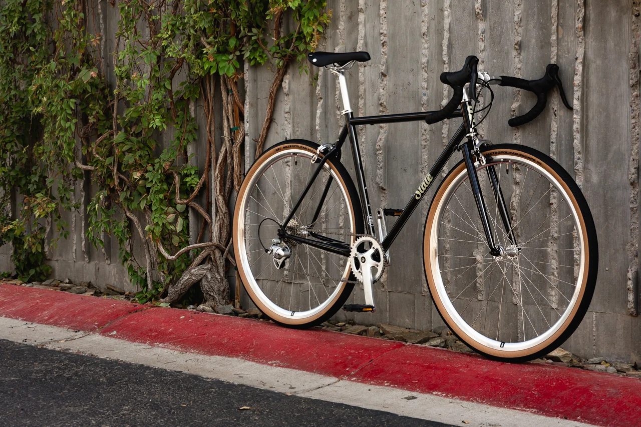 4130 Road v2, Black & Tan- 8 velocidades 10
