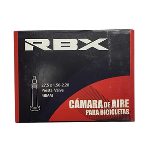 Cámara para bicicletas aro 27,5 x 1.50/2.20 con válvula francesa de 48MM