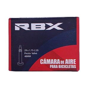 Cámara para bicicleta aro 29 x 1.75/2.35 con válvula francesa de 48mm