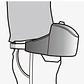Bolso de Manubrio Topeak Barloader Negro - 2L - Miniatura 5