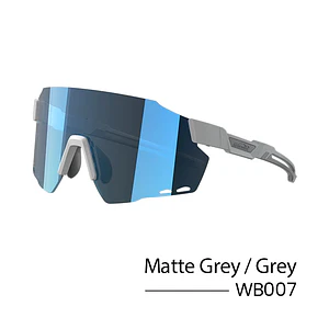 Lentes de Ciclismo WINDBREAKER Classic UV400 - Matte Grey/ Grey