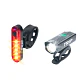 Set de Luces para Bicicleta Trip Discovery USB 350 / 10 Lúmenes - Miniatura 3