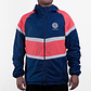 Cortaviento unisex Copenhague - Azul, fucsia - Miniatura 1
