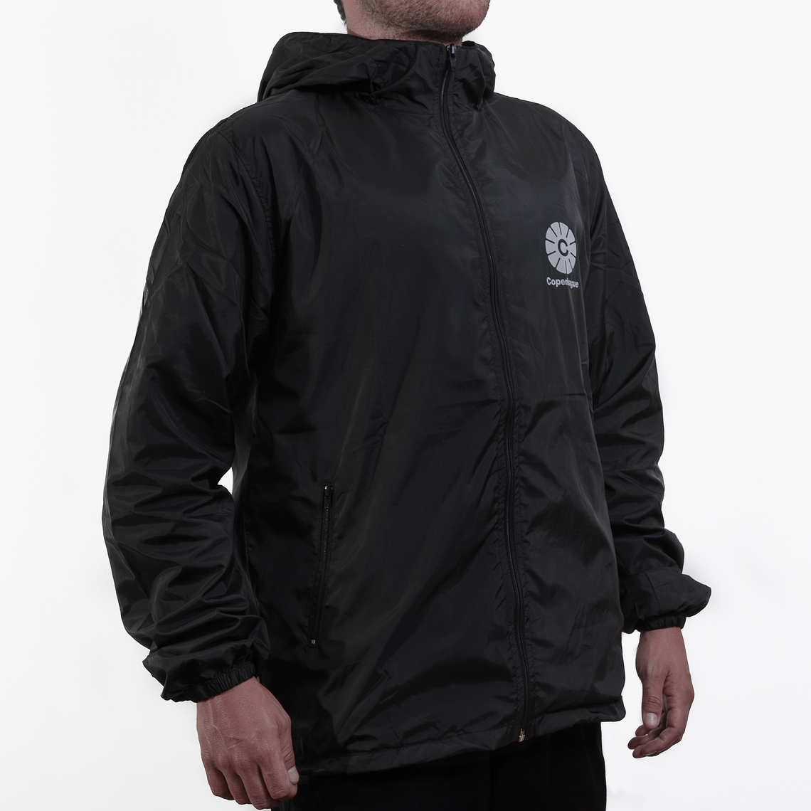 Cortaviento unisex Copenhague - Negro 2