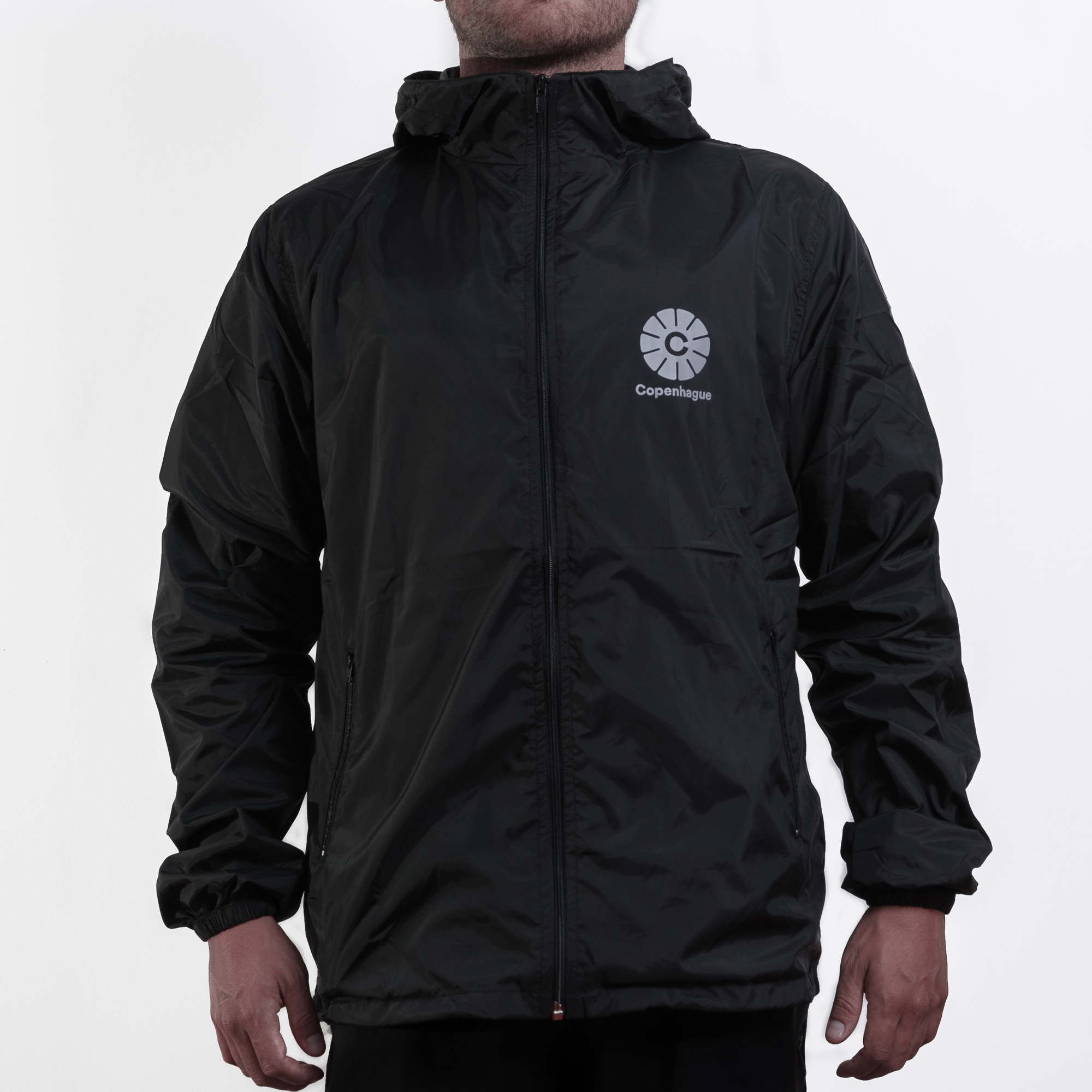 Cortaviento unisex Copenhague - Negro 1