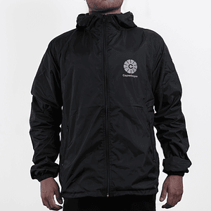Cortaviento unisex Copenhague - Negro