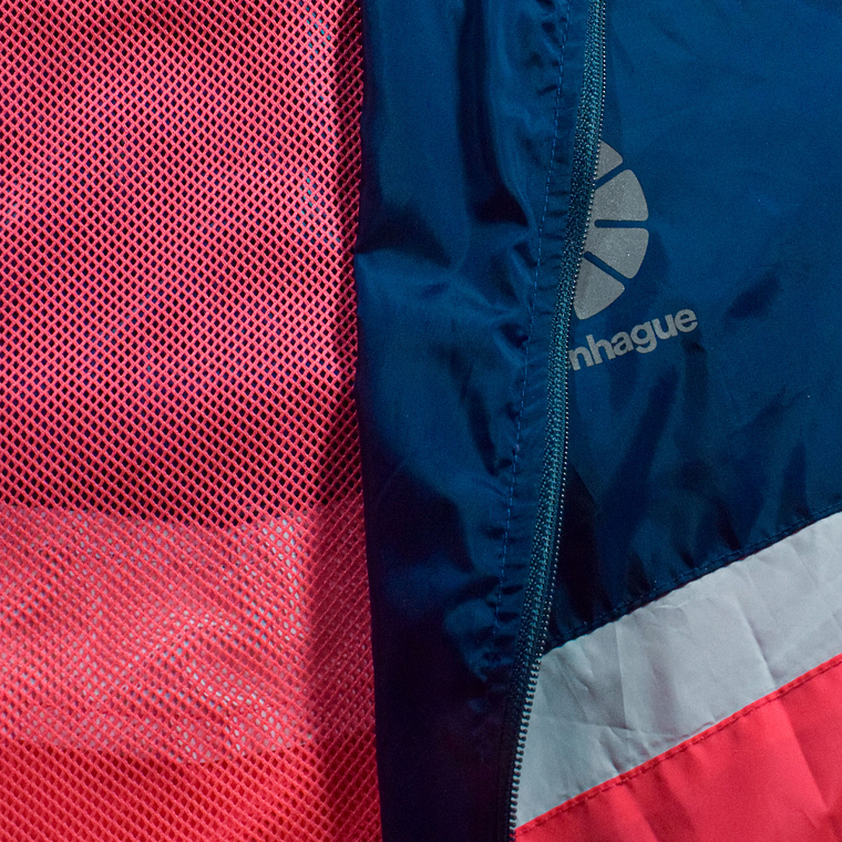 Cortaviento unisex Copenhague - Azul, fucsia 4