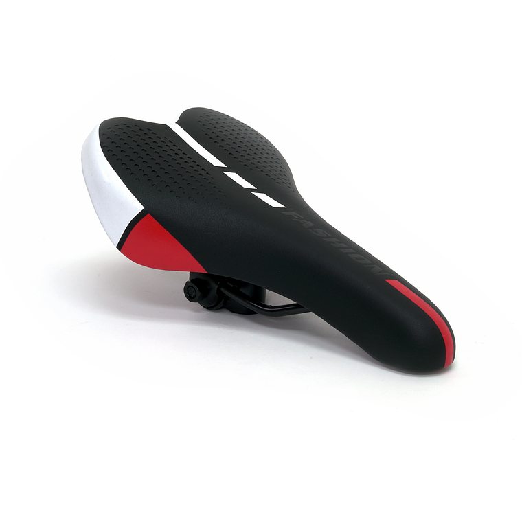 Asiento MTB - Negro/rojo/blanco 1