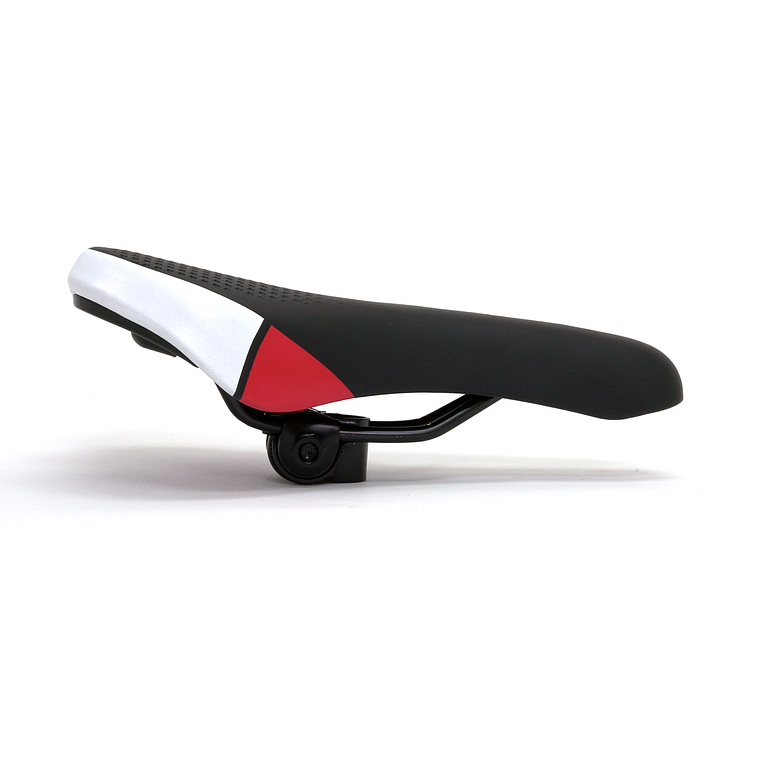 Asiento MTB - Negro/rojo/blanco 2