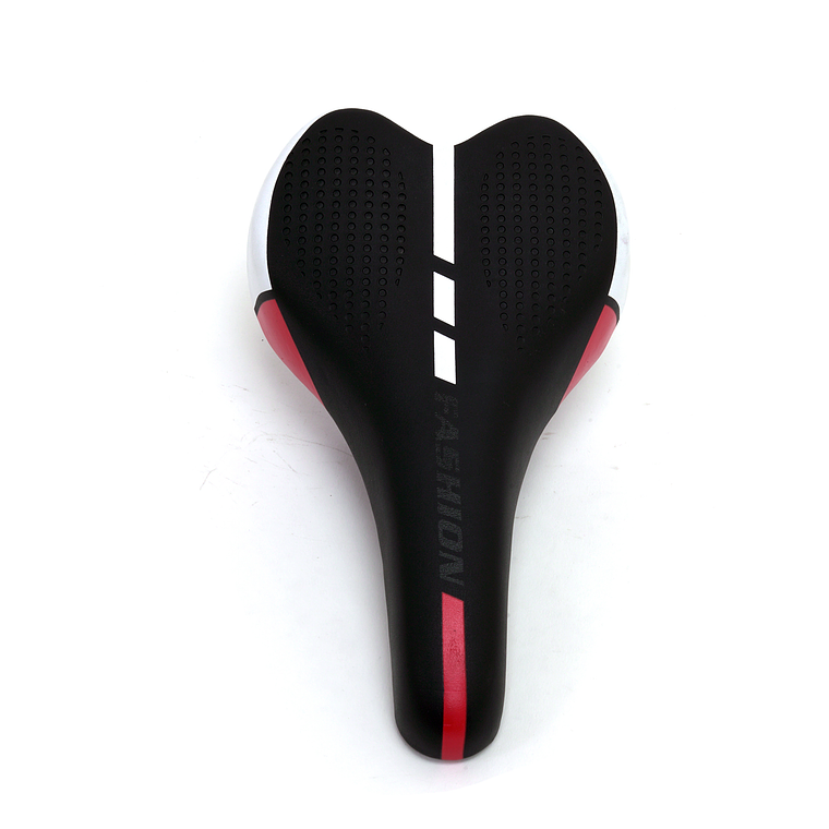 Asiento MTB - Negro/rojo/blanco 3