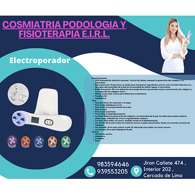 Electroporador Inalambrico