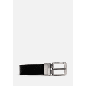 CORREA REVERSIBLE DE CUERO LISO