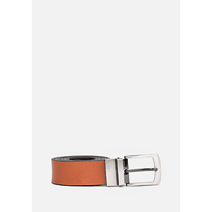CORREA REVERSIBLE DE CUERO LISO