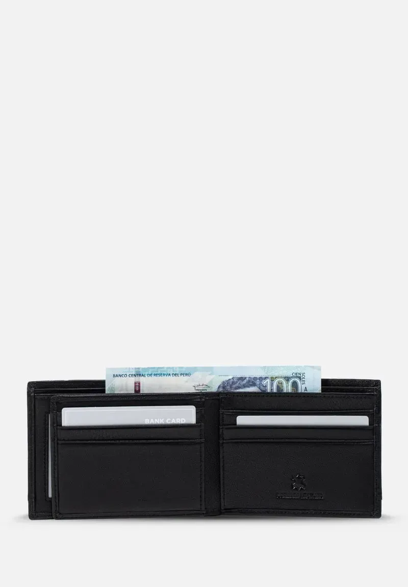 BILLETERA CASUAL CON DETALLE DE LINEA EN CONTRASTE 3