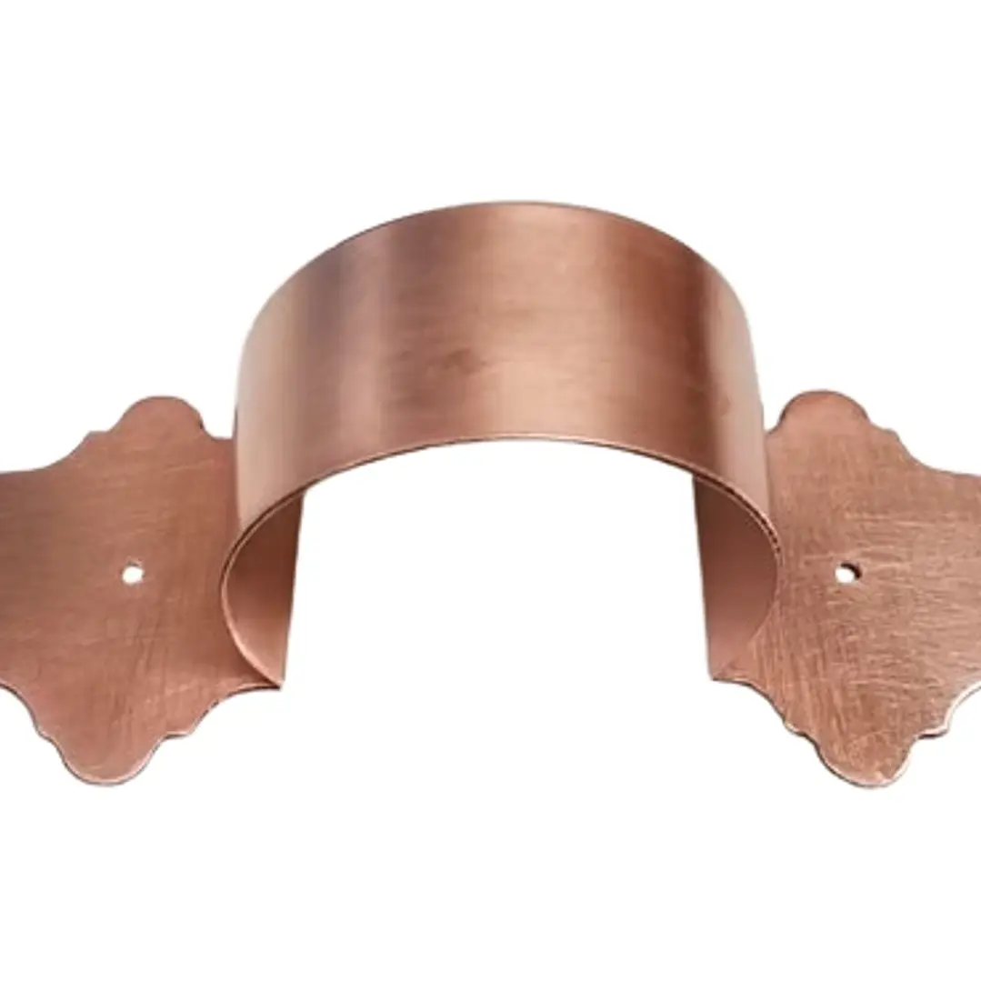 Downspout Strap 20 oz Copper removebg 1