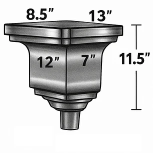 Bonderized Copper Galvanized GLH8
