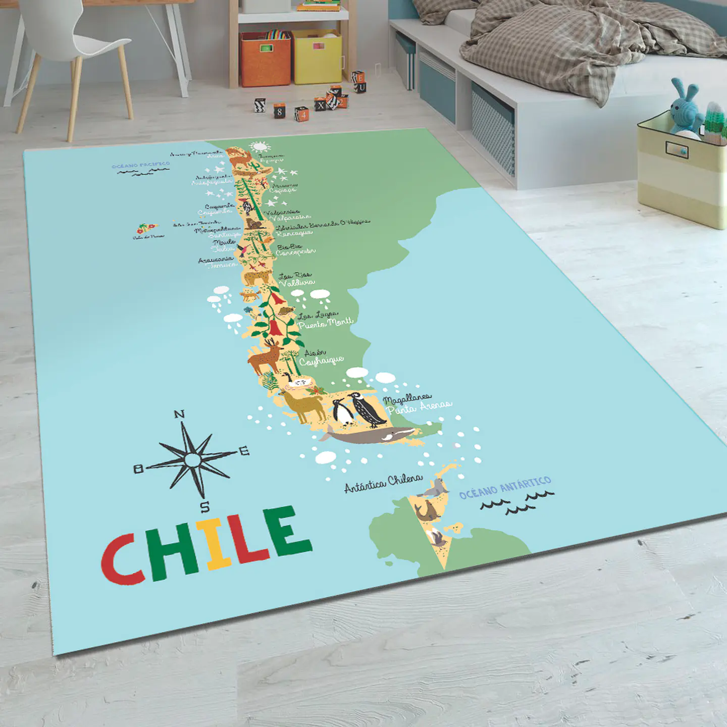 Mapa Chile 4