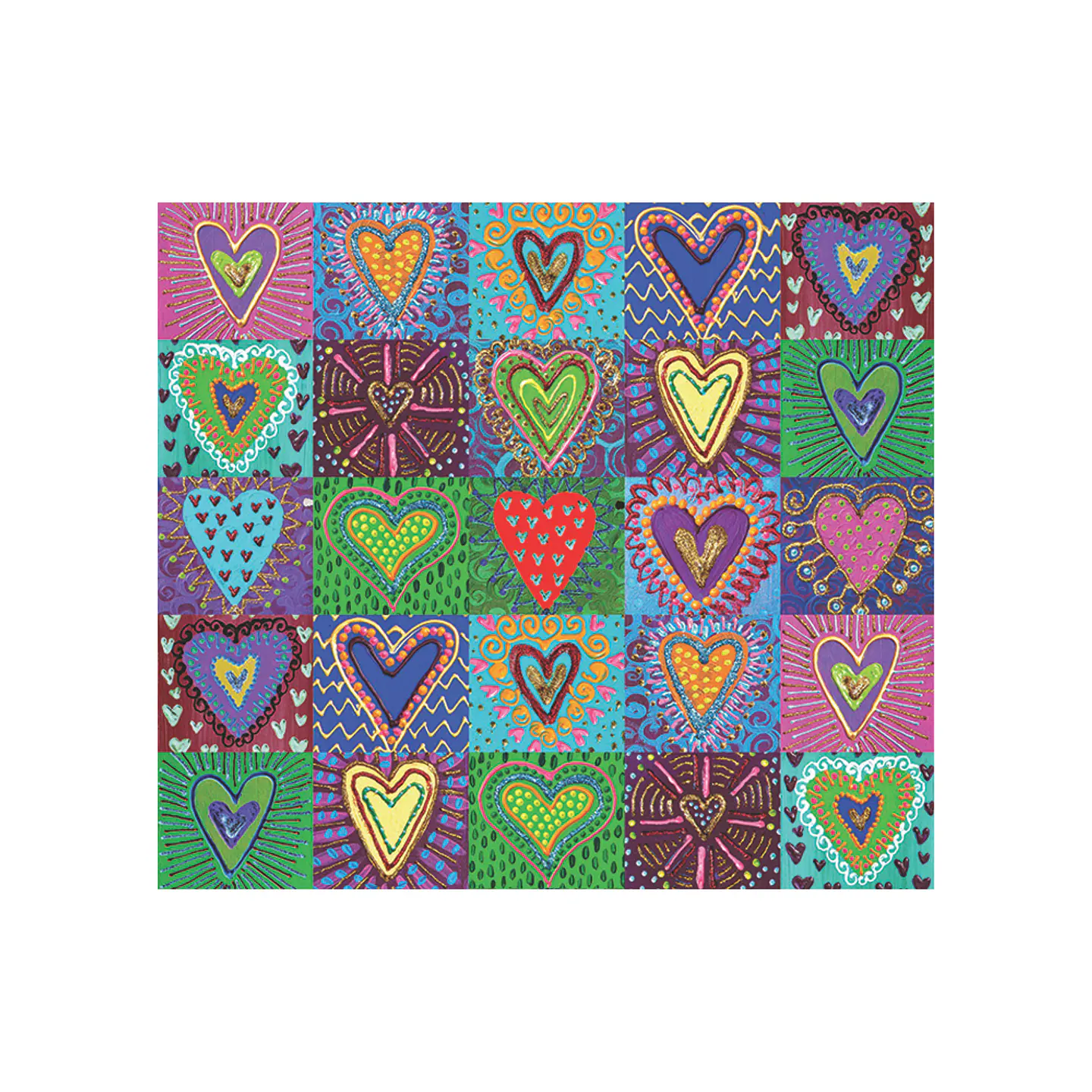 Collage Corazones 1
