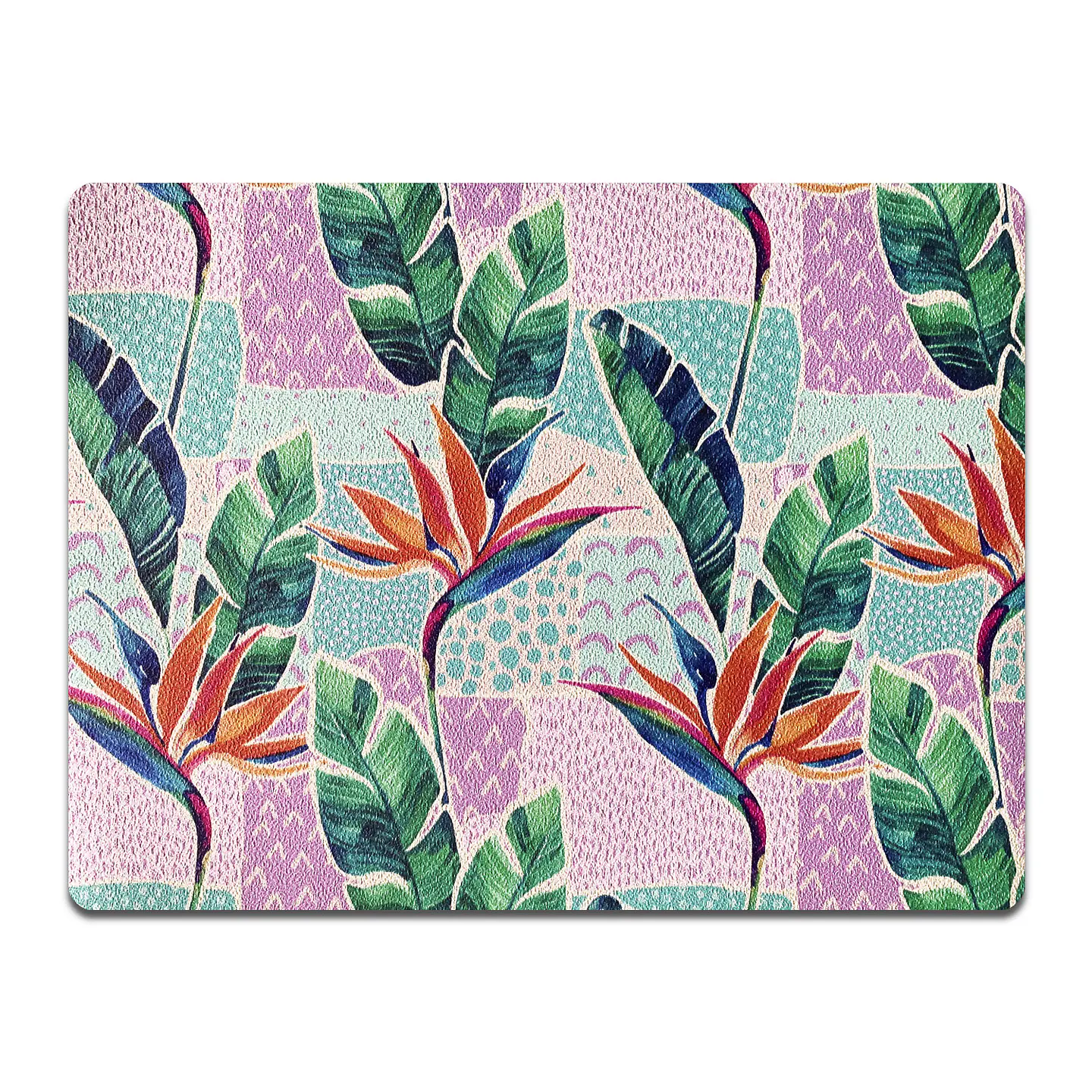 Set 8 Individuales Ave del Paraíso Rectangular 5