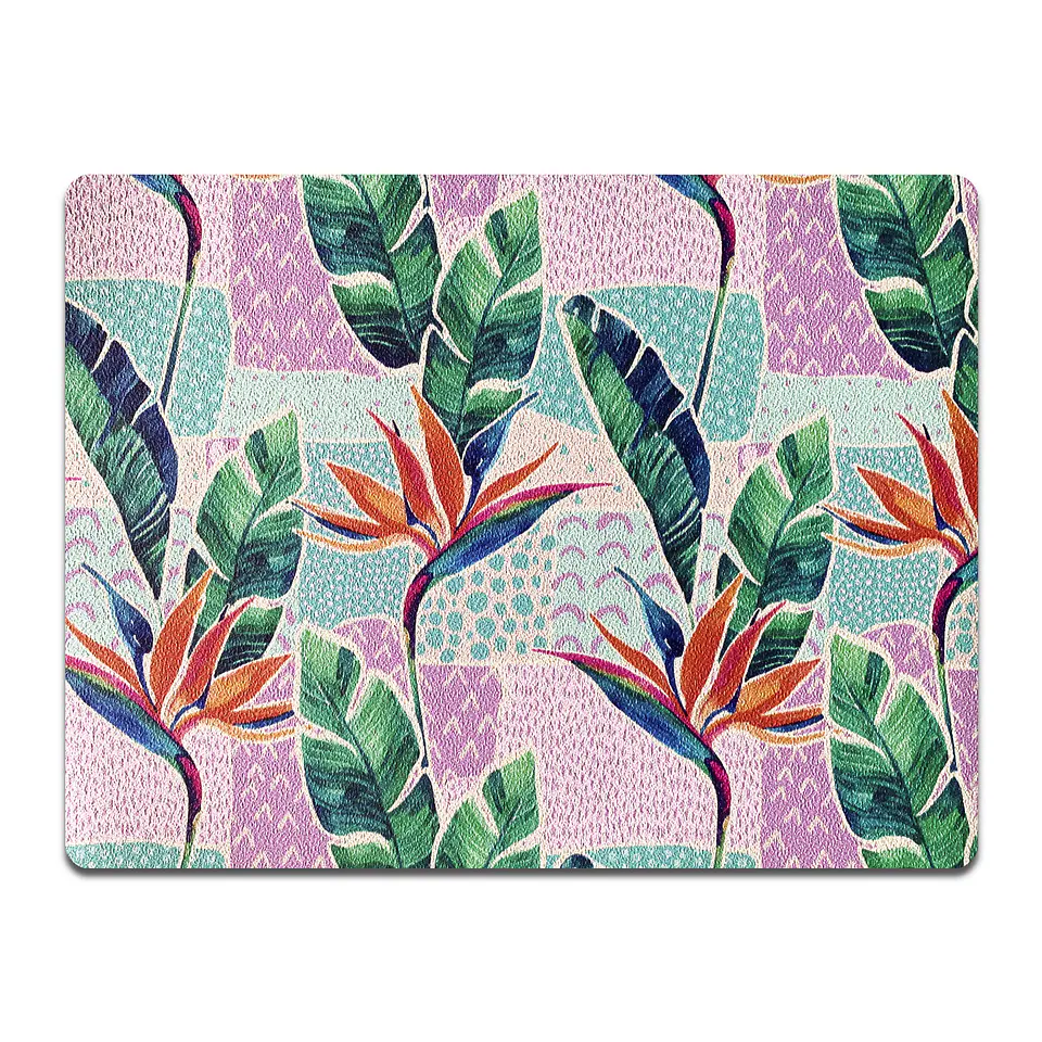 Set 8 Individuales Ave del Paraíso Rectangular 5