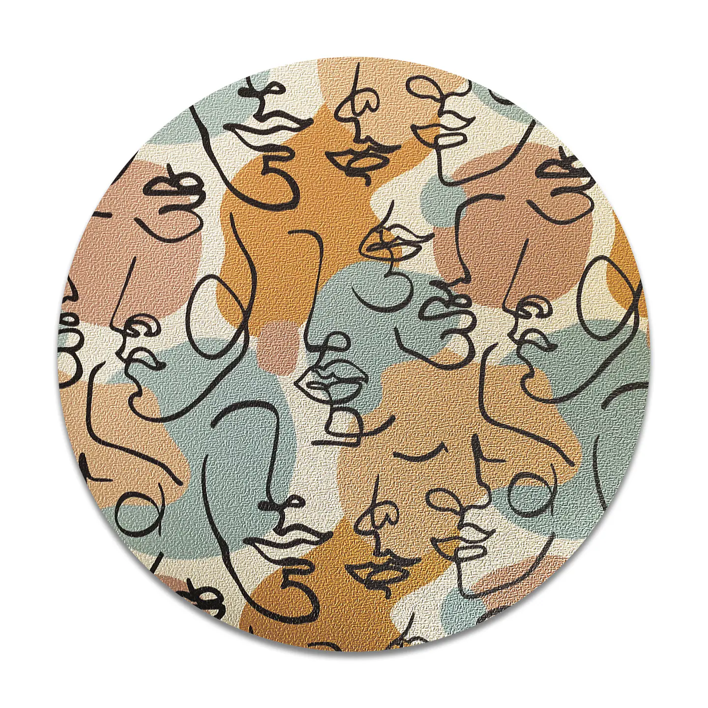 Set 6 Individuales Caras Redondo 4